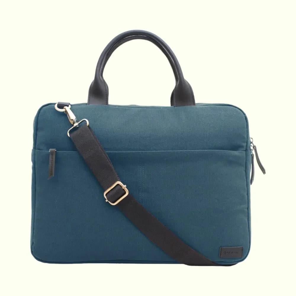 Denver Laptop Bag-Teal Blue — image 1