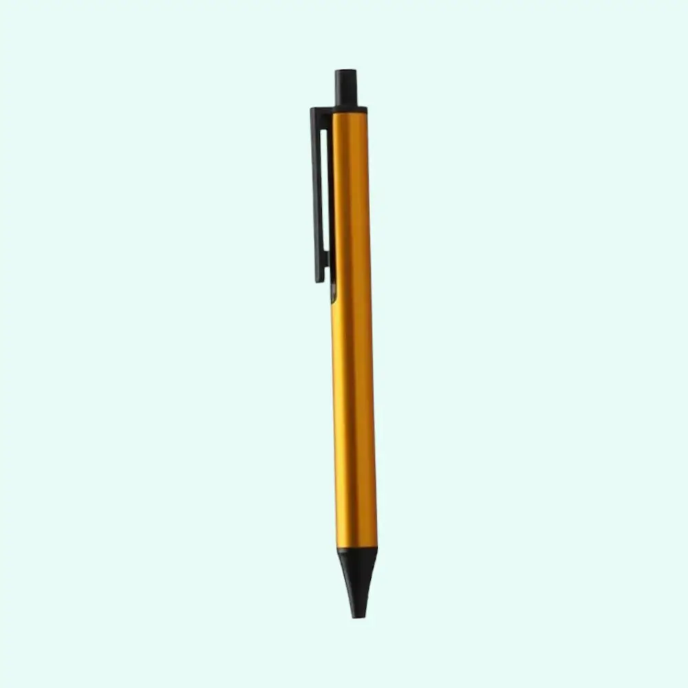 Tube Gel Pen 0.5mm- Gold — image 1