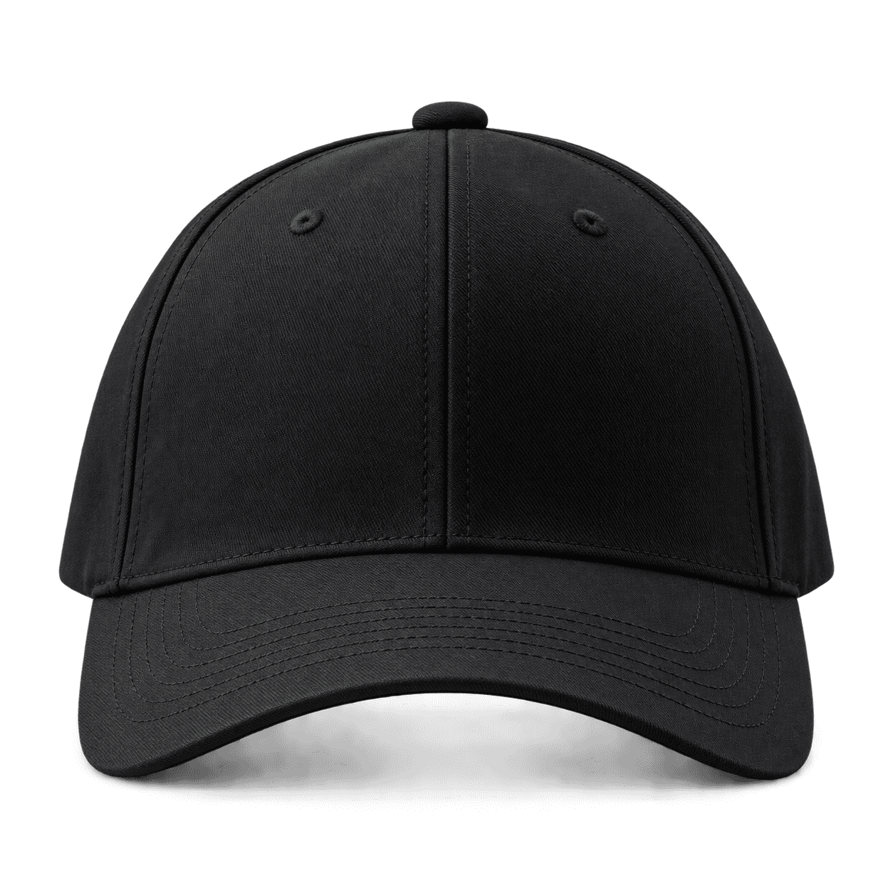 Black The Off-Duty Cap unbranded product mockup