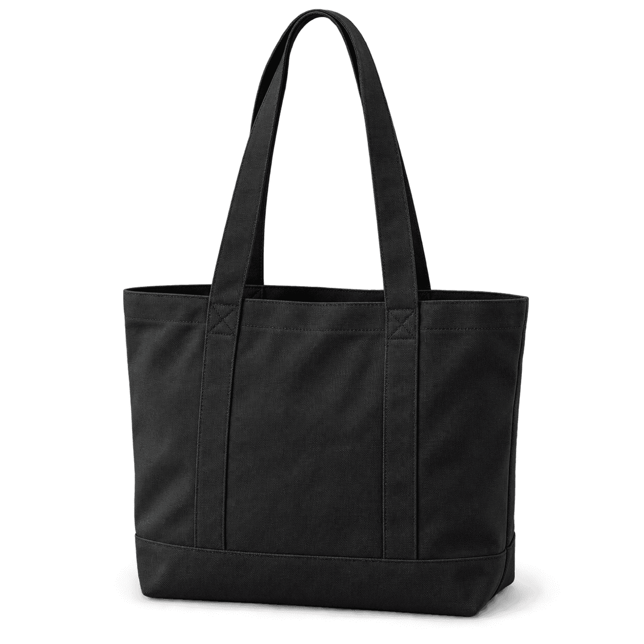 Black The Carry-All Tote unbranded product mockup