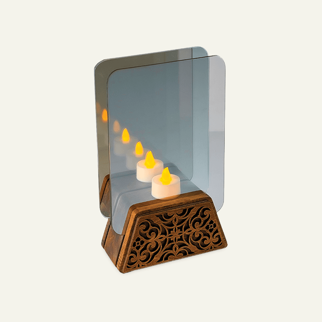 Infinity Lamp - Rectangle Glass Design — image 1