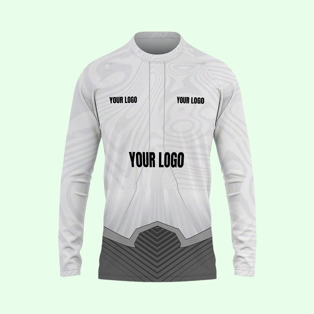 Greys&Blues Round Neck Sports Jersey- Full Sleeve — image 1