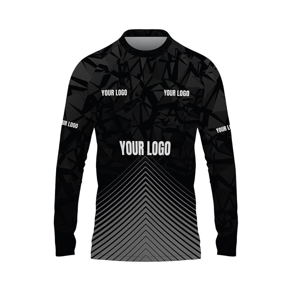 Greys&Blues Round Neck Sports Jersey- Full Sleeve — image 1