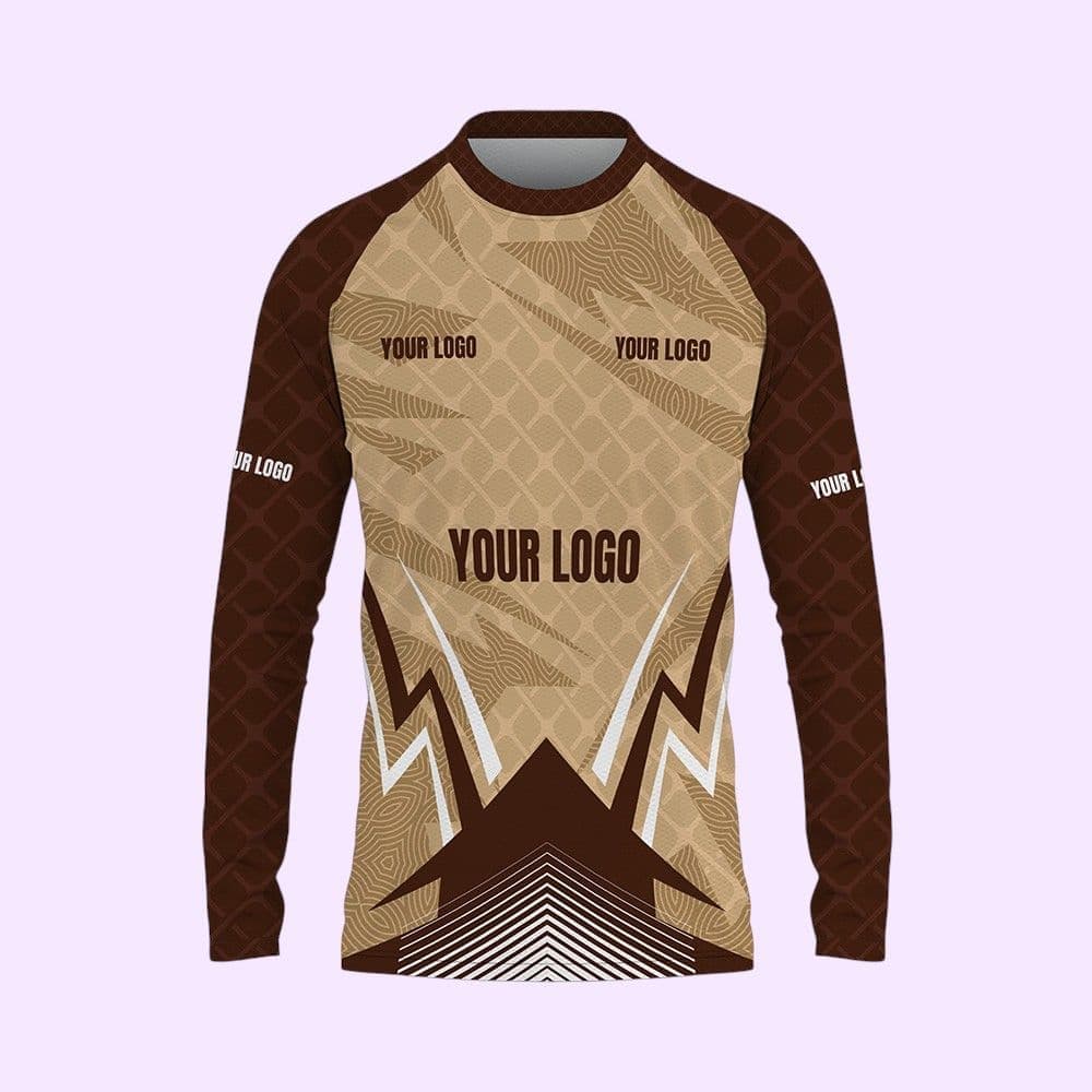 Greys&Blues Round Neck Sports Jersey- Full Sleeve — image 1