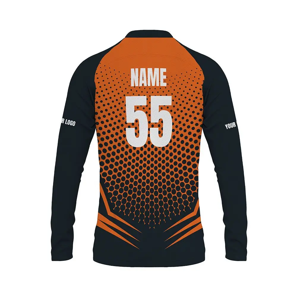 Greys&Blues Round Neck Sports Jersey- Full Sleeve — image 1