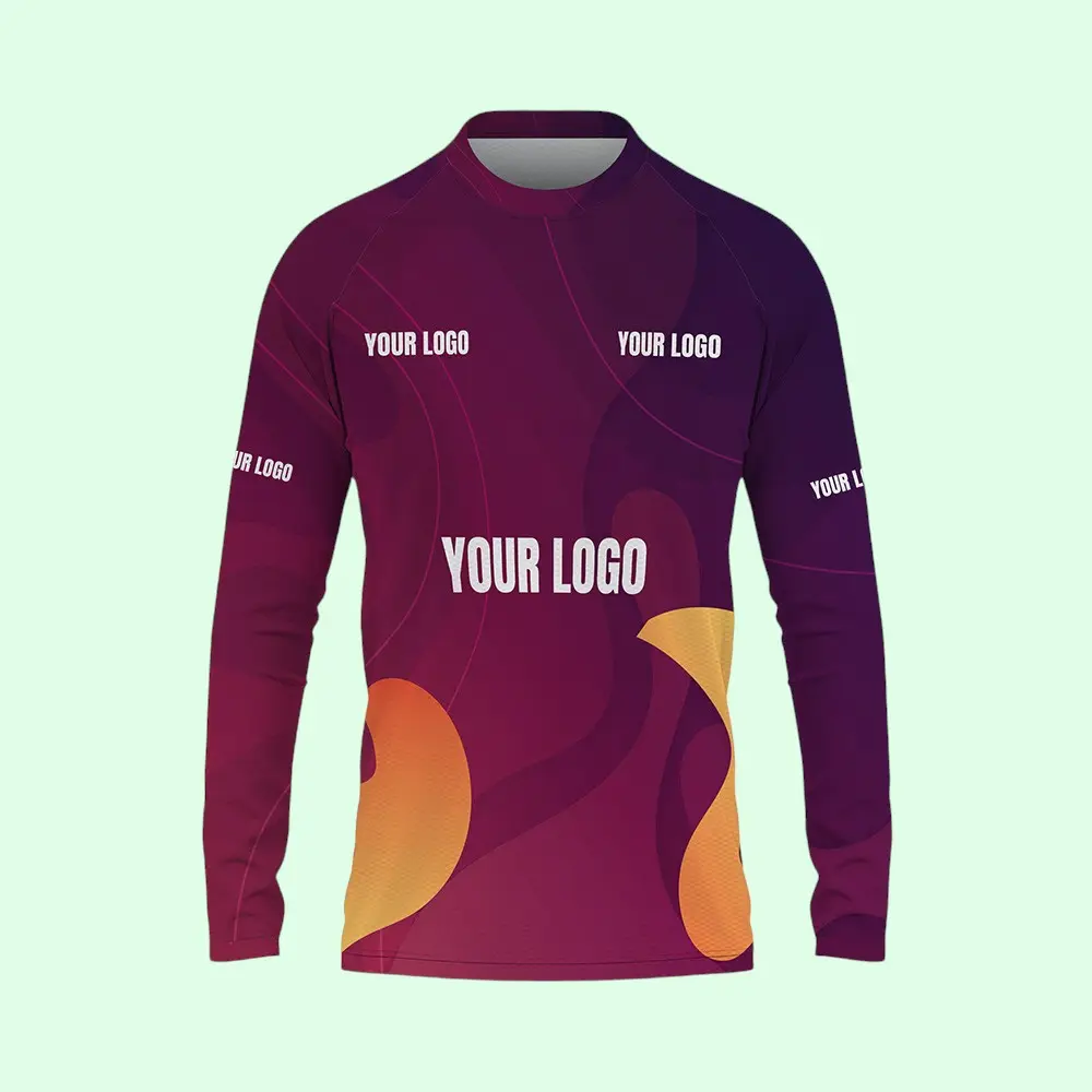 Greys&Blues Round Neck Sports Jersey- Full Sleeve — image 1