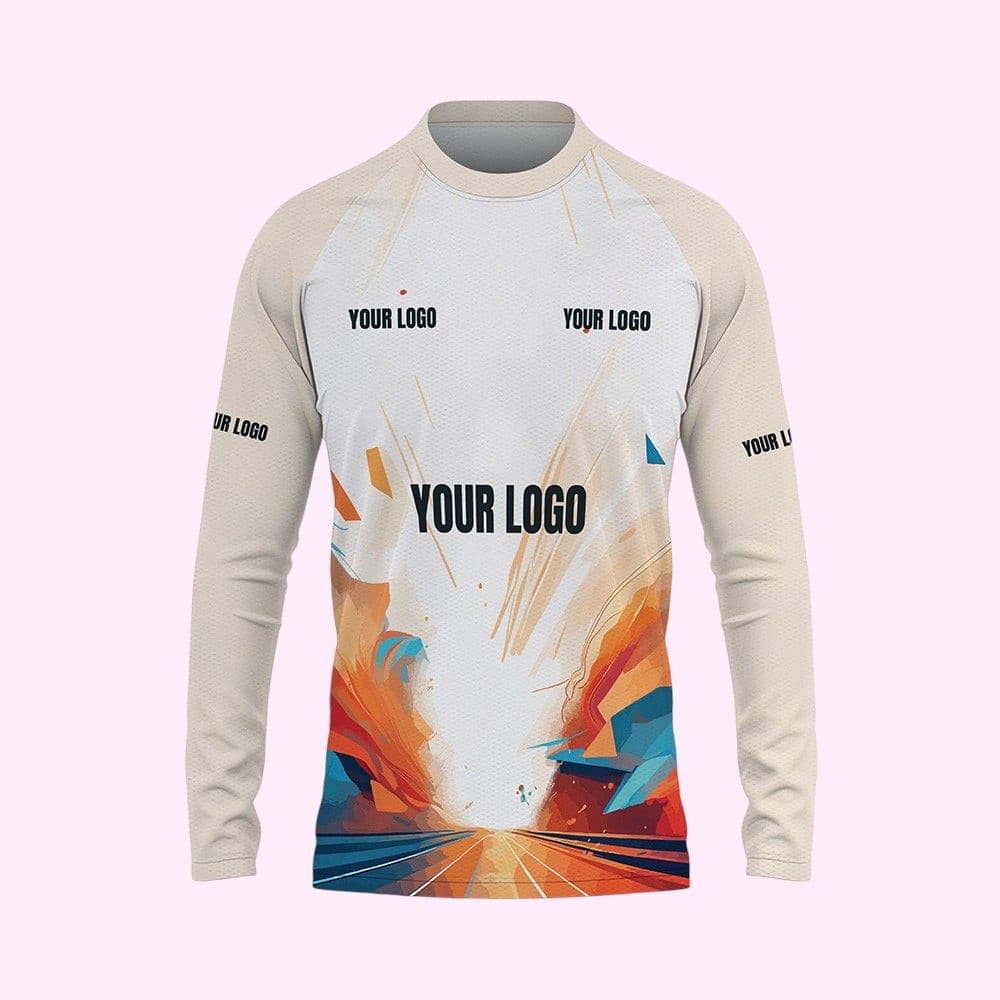 Greys&Blues Round Neck Sports Jersey- Full Sleeve — image 1