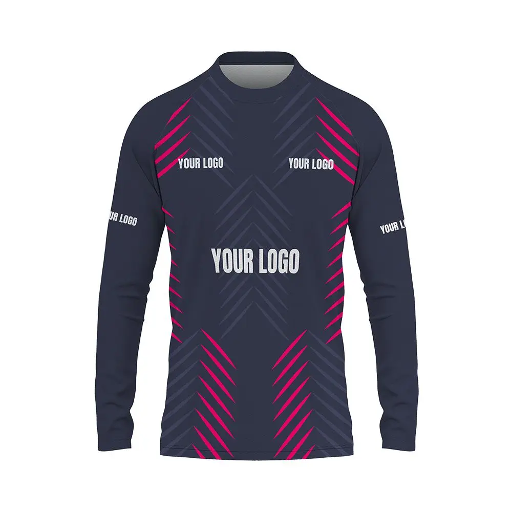 Greys&Blues Round Neck Sports Jersey- Full Sleeve — image 1