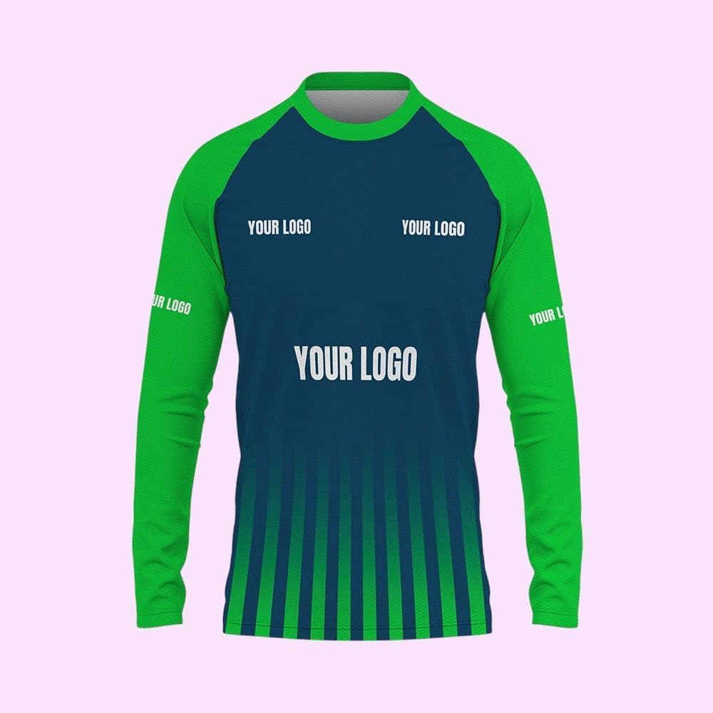 Greys&Blues Round Neck Sports Jersey- Full Sleeve — image 1