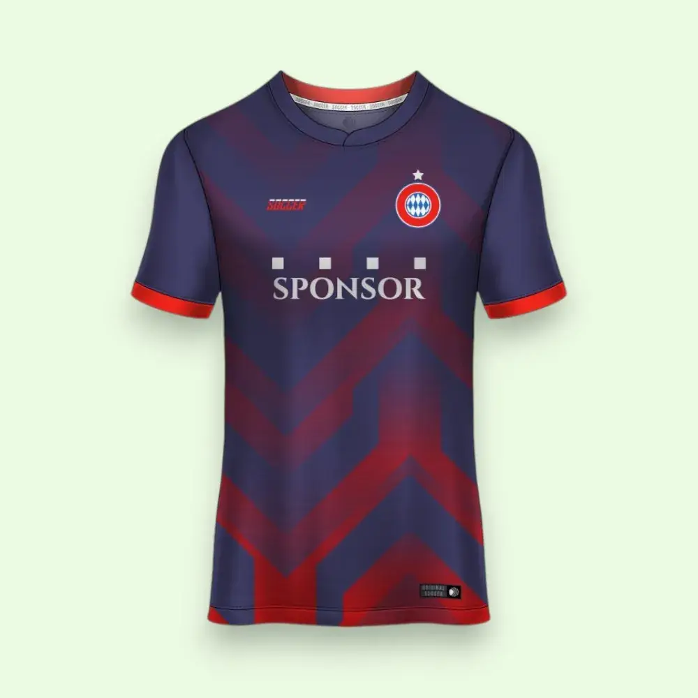Greys&Blues Round Neck Sports Jersey- Half Sleeve — image 1