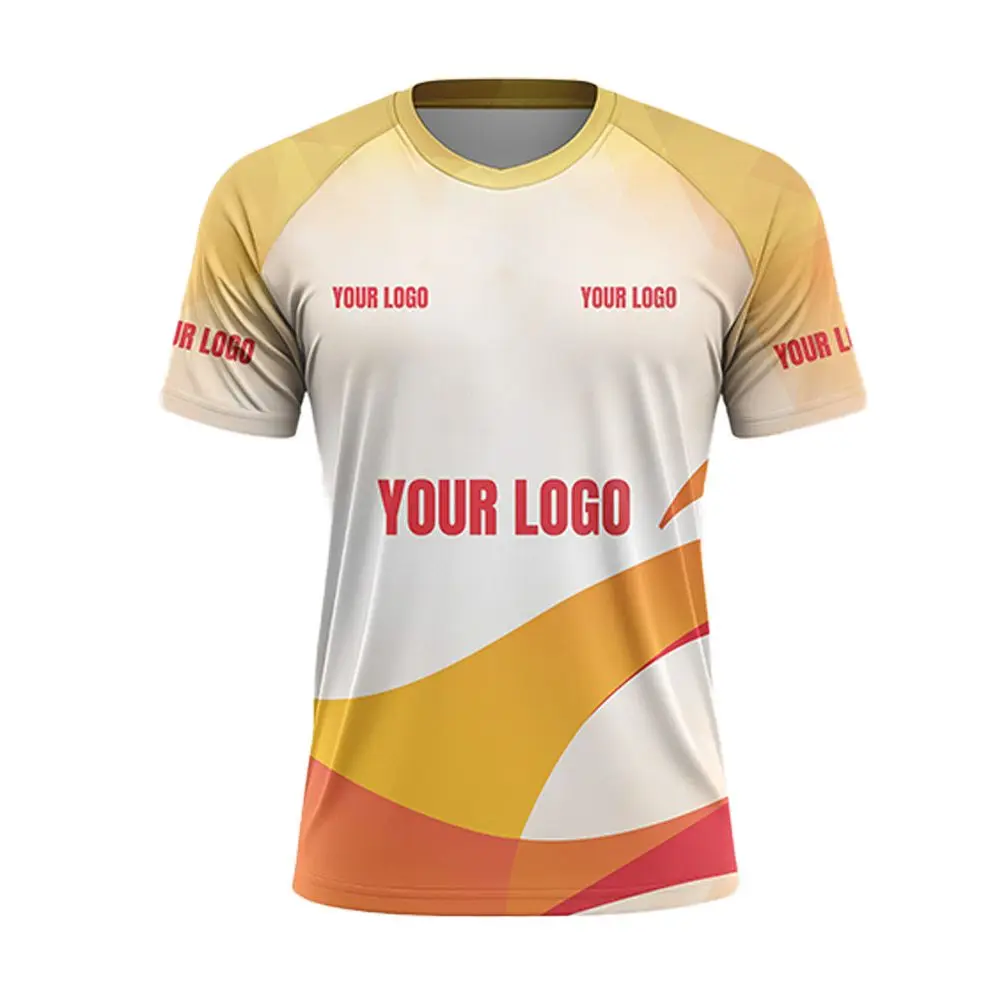Greys&Blues Round Neck Sports Jersey- Half Sleeve — image 1