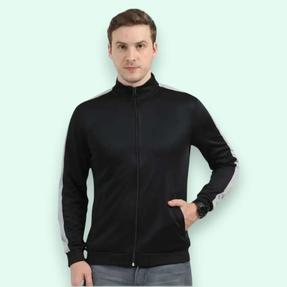 Reebok Jacket 100% Polyster- Black — image 1