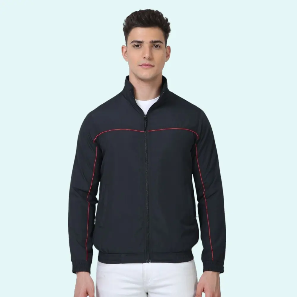 Scott AWG Wind Cheater Jacket- Black with Red — image 1