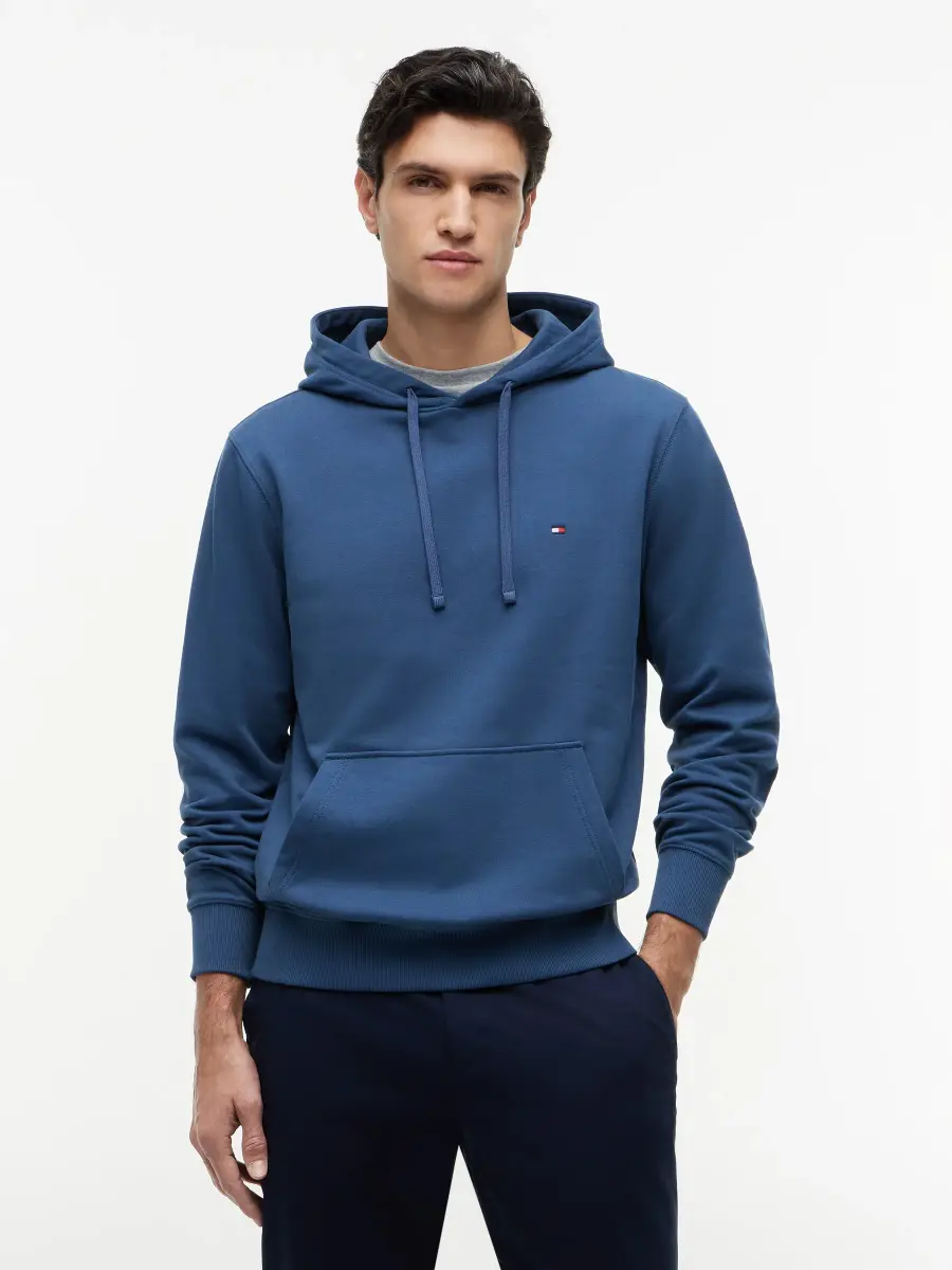 Solid Terry Hoodie — image 1