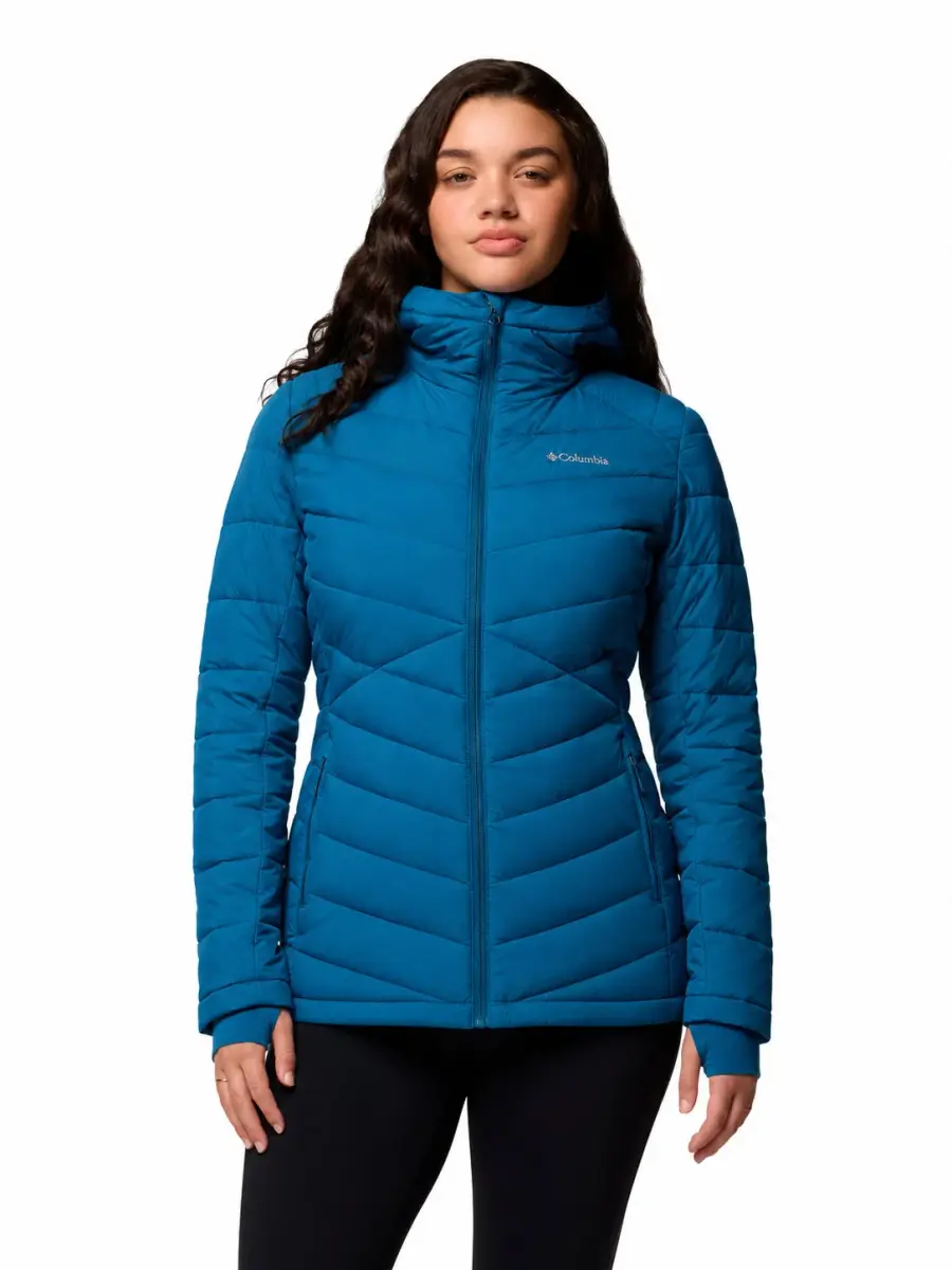 Columbia Women Blue Omni-Heat Infinity Joy Peak II Down Jacket — image 1