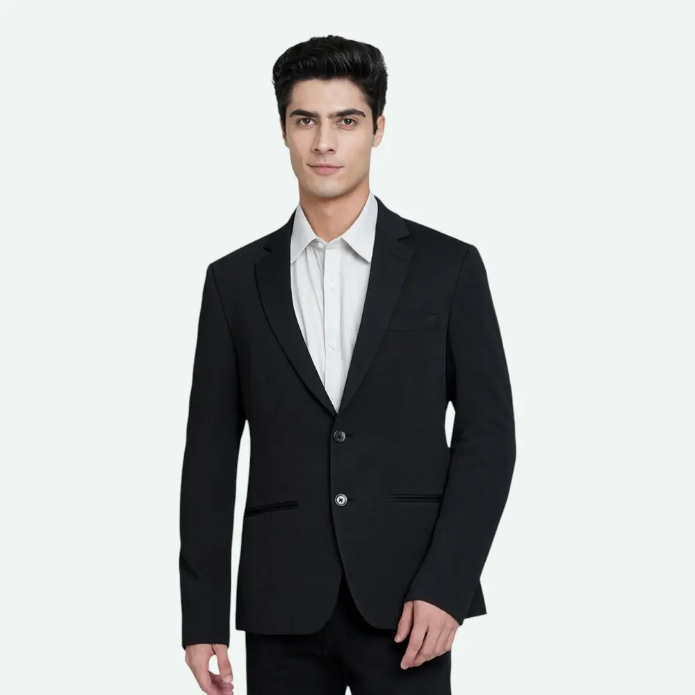 Jack&Jones Daniel Knit Blazer- Black — image 1
