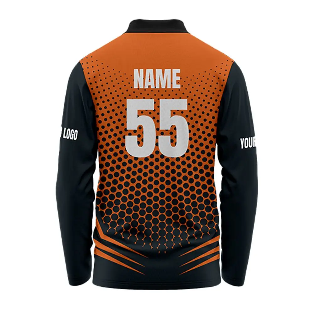 Greys&Blues Sports Jersey With Collar- Full Sleeve — image 1