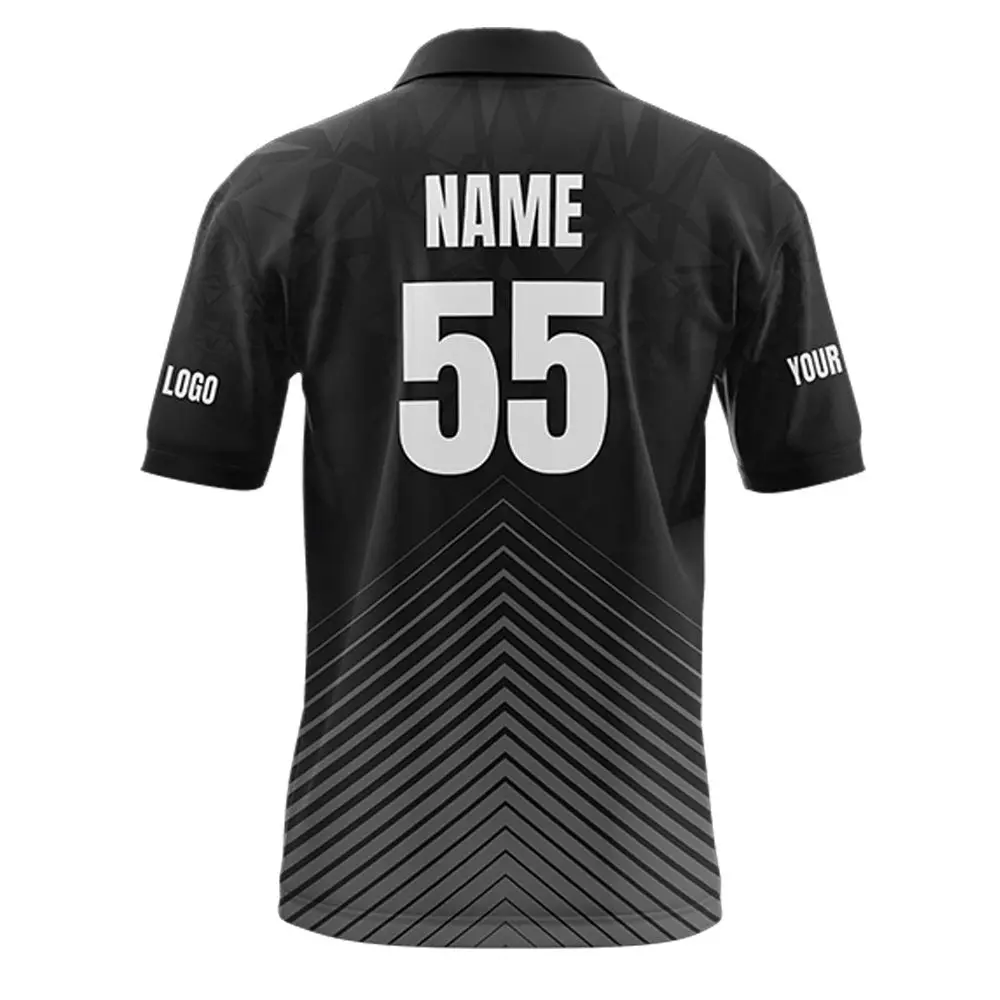 Greys&Blues Sports Jersey With Collar- Half Sleeve — image 1