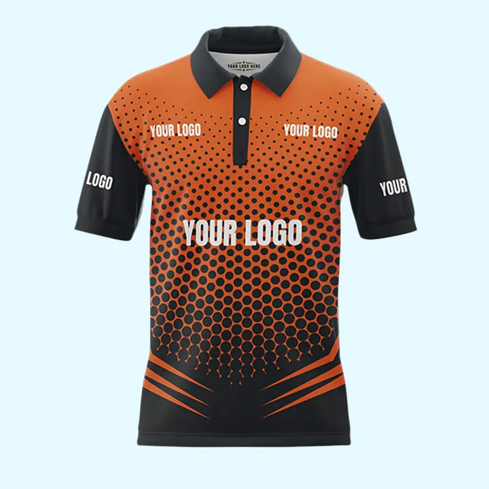Greys&Blues Sports Jersey With Collar- Half Sleeve — image 1