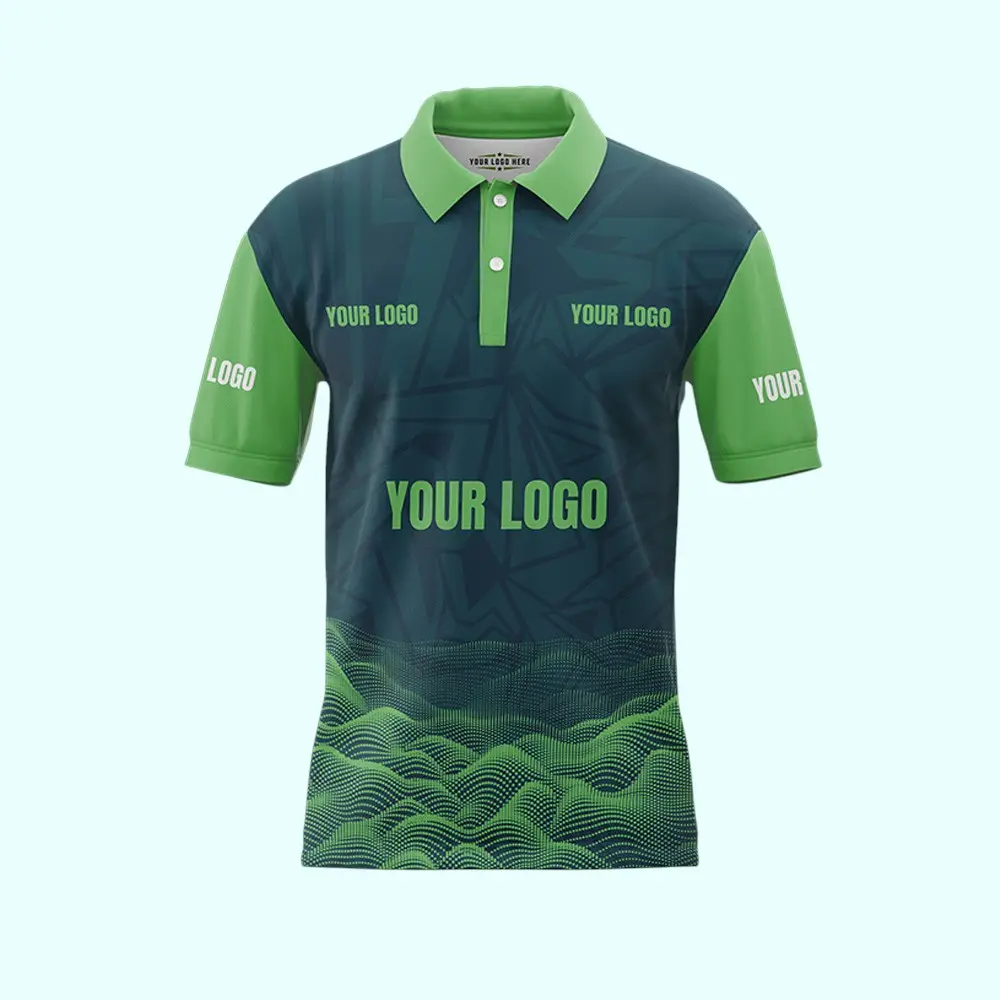 Greys&Blues Sports Jersey With Collar- Half Sleeve — image 1