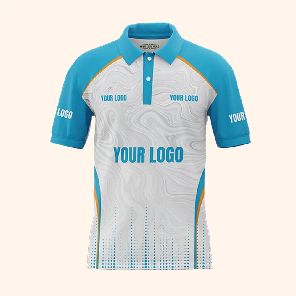 Greys&Blues Sports Jersey With Collar- Half Sleeve — image 1