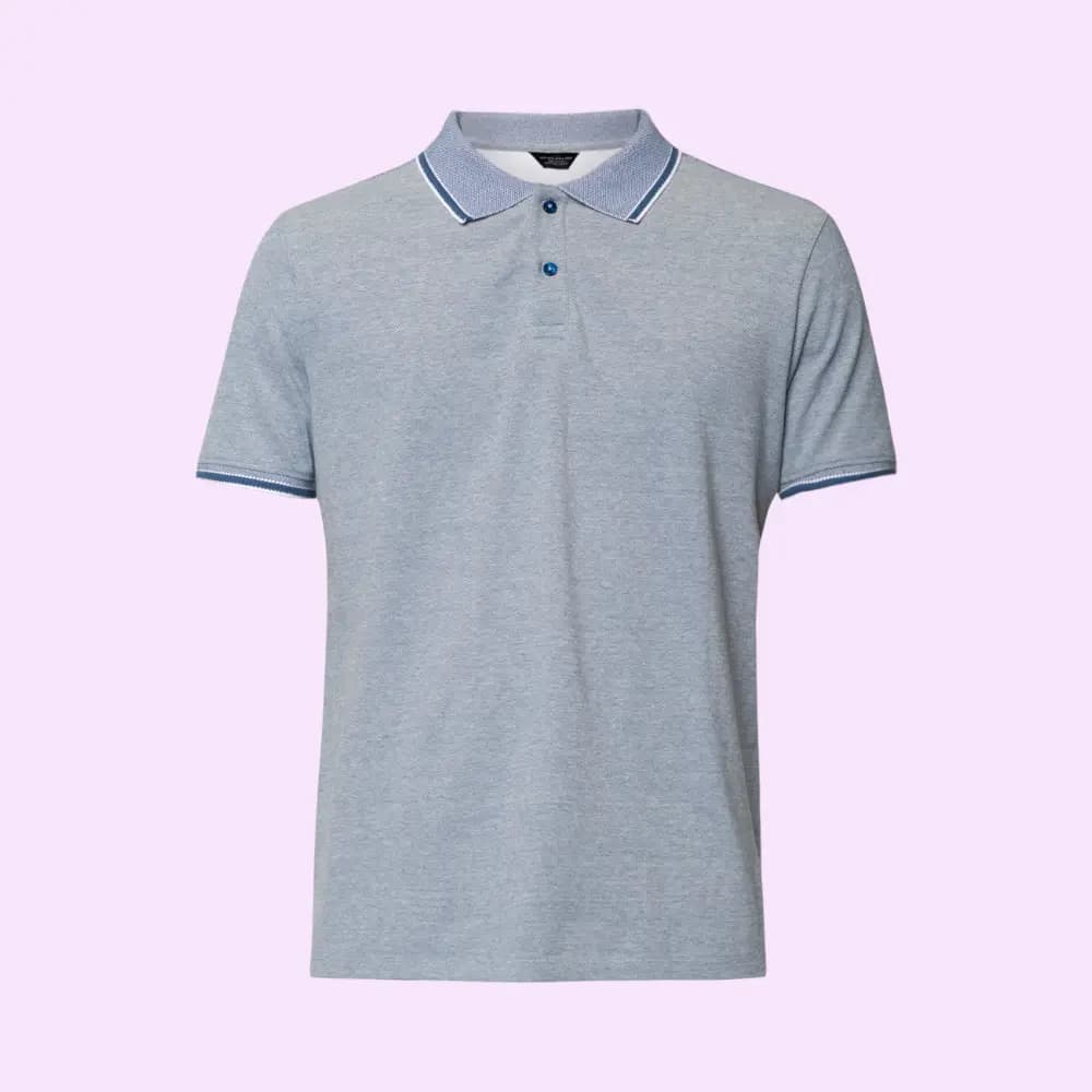 Jack&Jones Viktor Polo T-Shirt- Blue — image 1