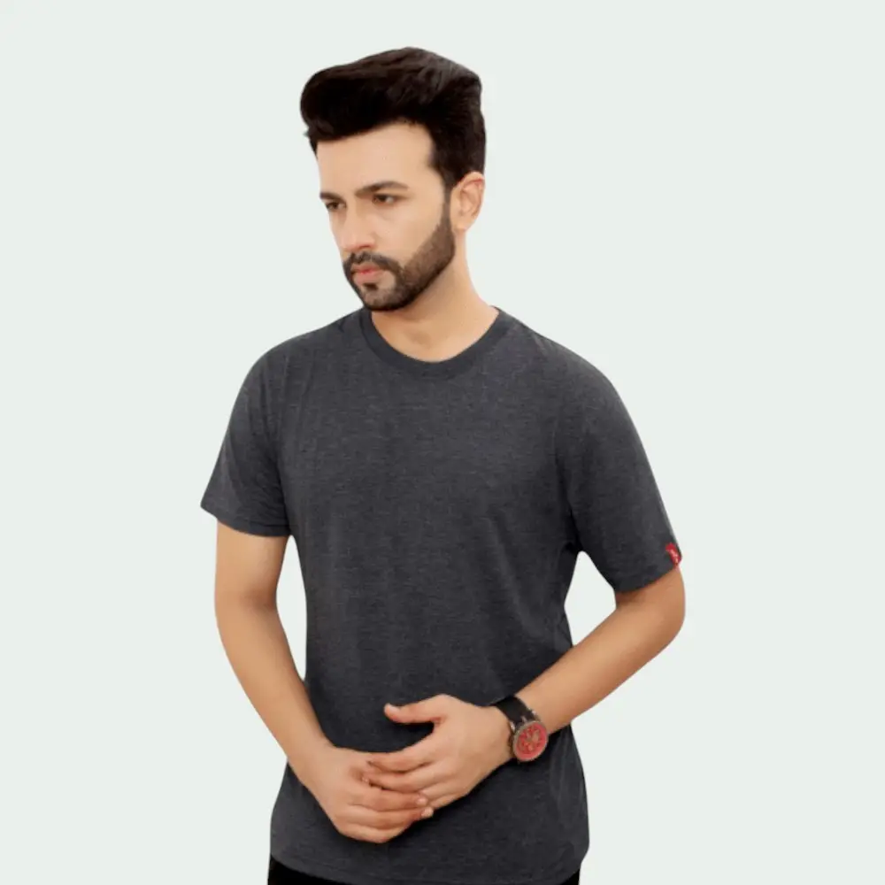 Levi's Round Neck PC 60 - 40 T-Shirt- Charcoal Grey — image 1