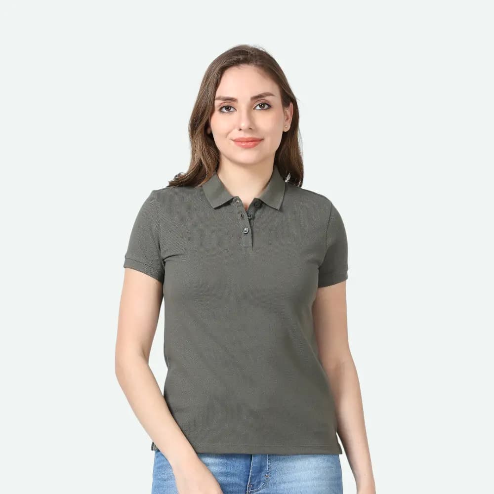 Miss Players T-shirt- Olive Green — image 1