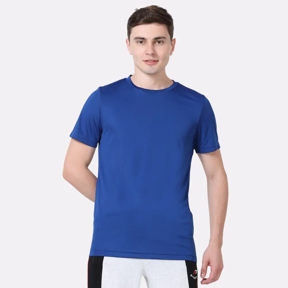 Puma Round Neck 100% Polyster 160 GSM T-Shirt- Royal Blue — image 1