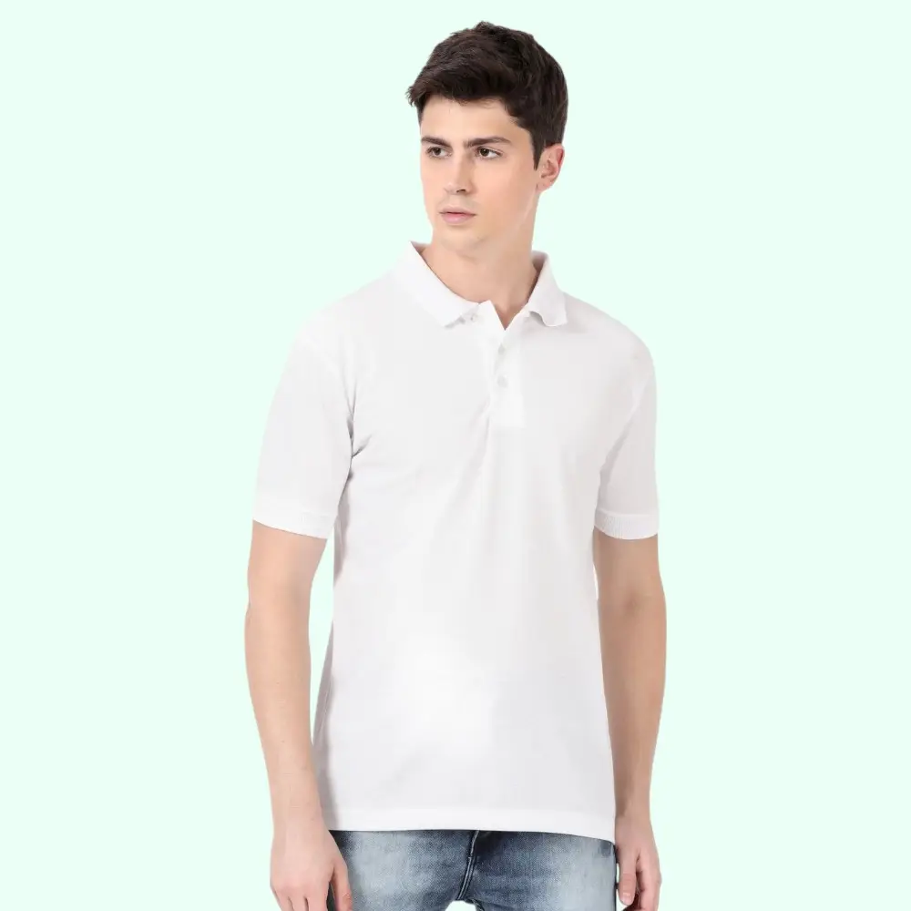 Scott AWG Fastee Polo T-Shirt- White — image 1