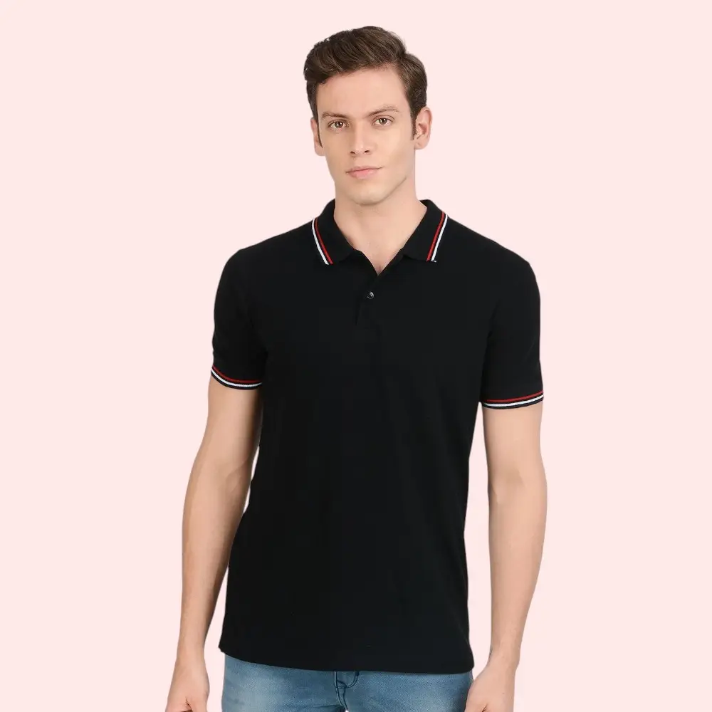 Scott AWG Giza Polo T-shirt-Black — image 1