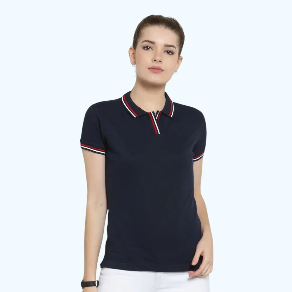 Scott AWG Giza Women's Polo T-shirt- Navy Blue — image 1