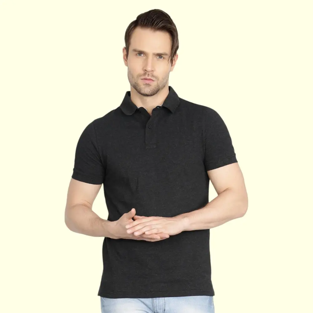 Scott AWG tommy Polo T-Shirt-Dark Grey — image 1
