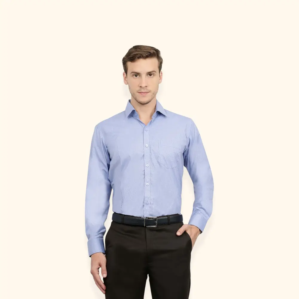 Scott Formal Shirt- Light Blue — image 1