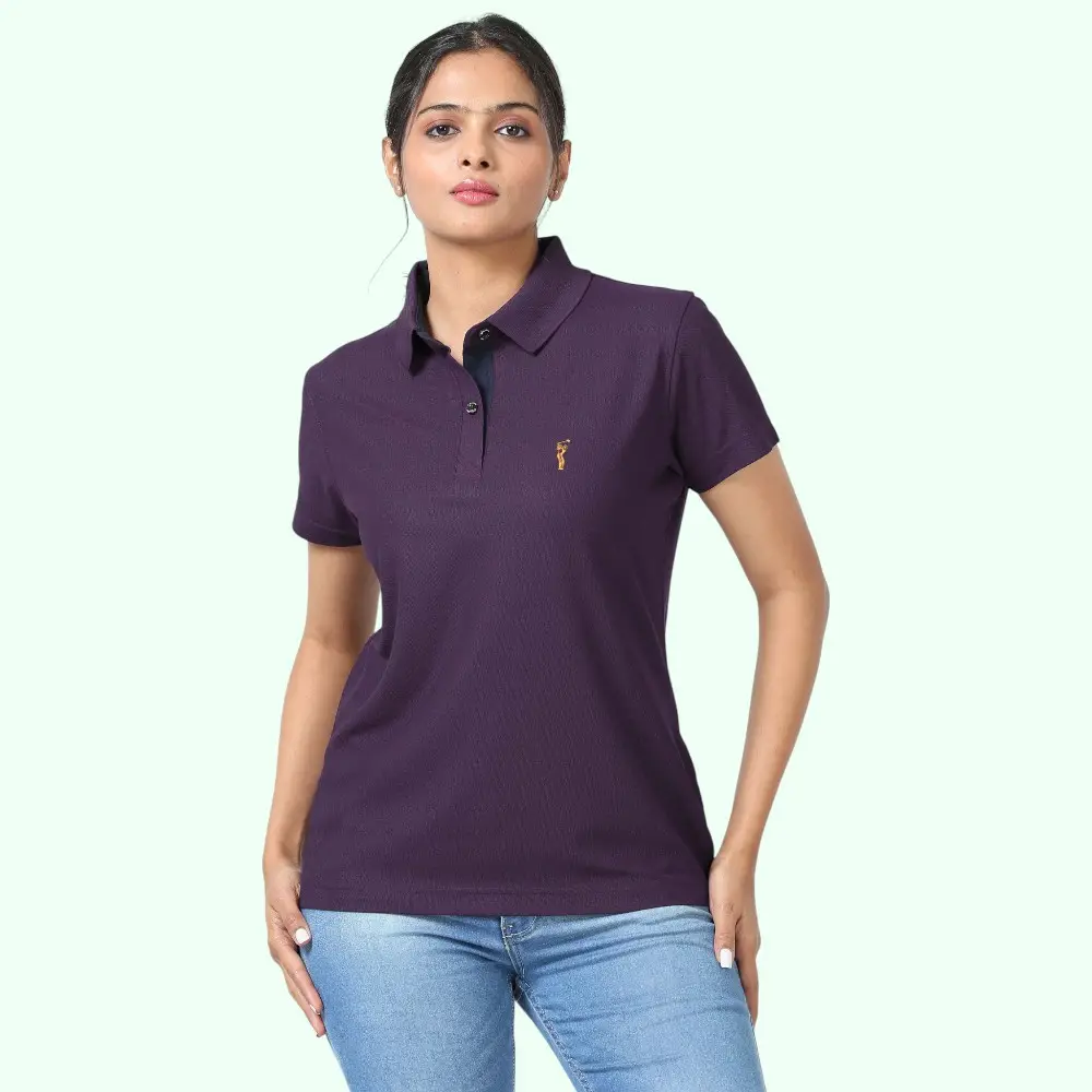 Steller Nano-Dry Golfpolo Women's T-shirt- Lavender — image 1