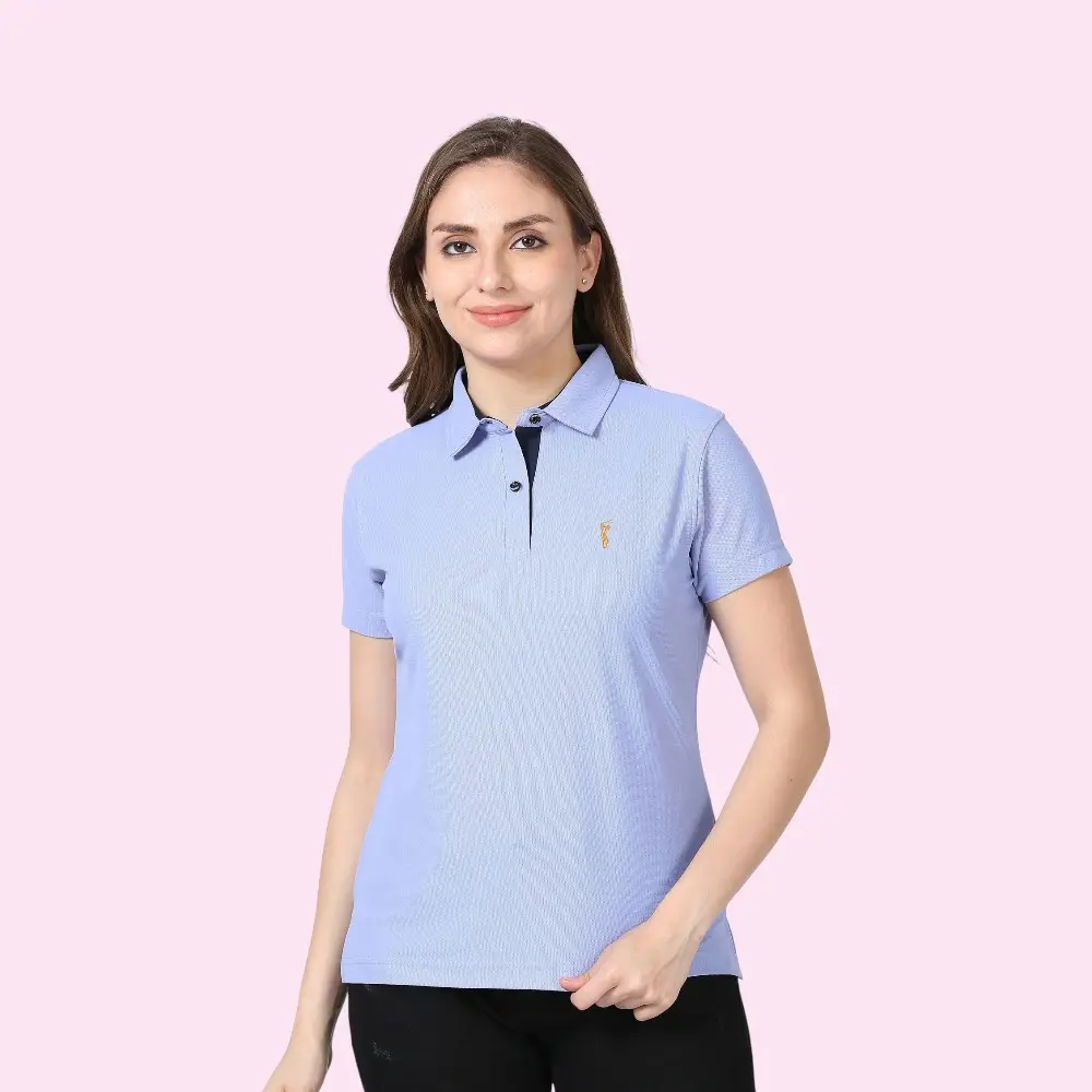 Steller Nano-Dry Golfpolo Women's T-shirt- Purple — image 1