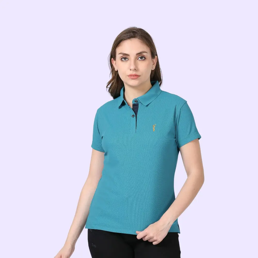 Steller Nano-Dry Golfpolo Women's T-shirt- Siemens Green — image 1
