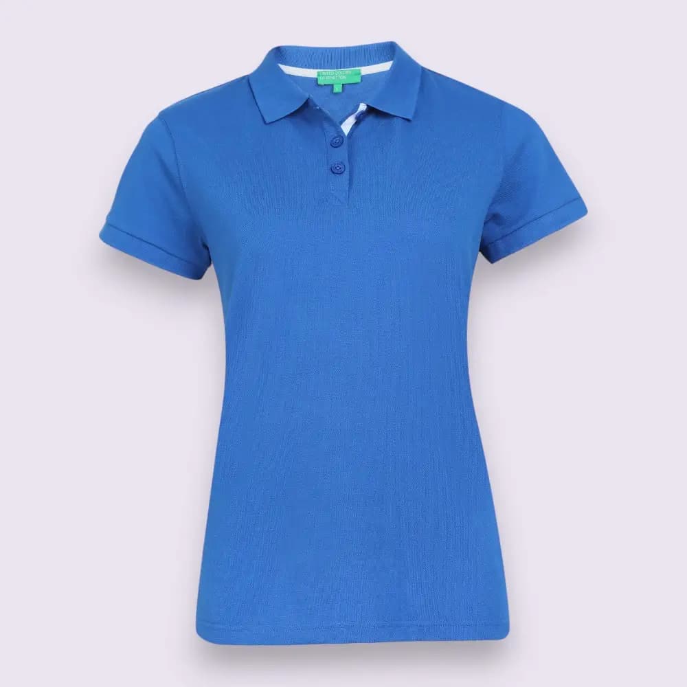 UCB Women's PC Polo T-Shirt- Royal Blue — image 1