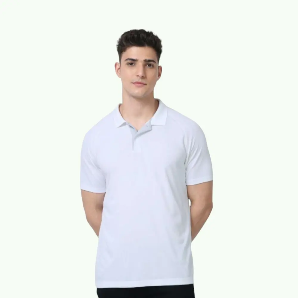 Van Heusen Dry-Fit T-shirt- White — image 1