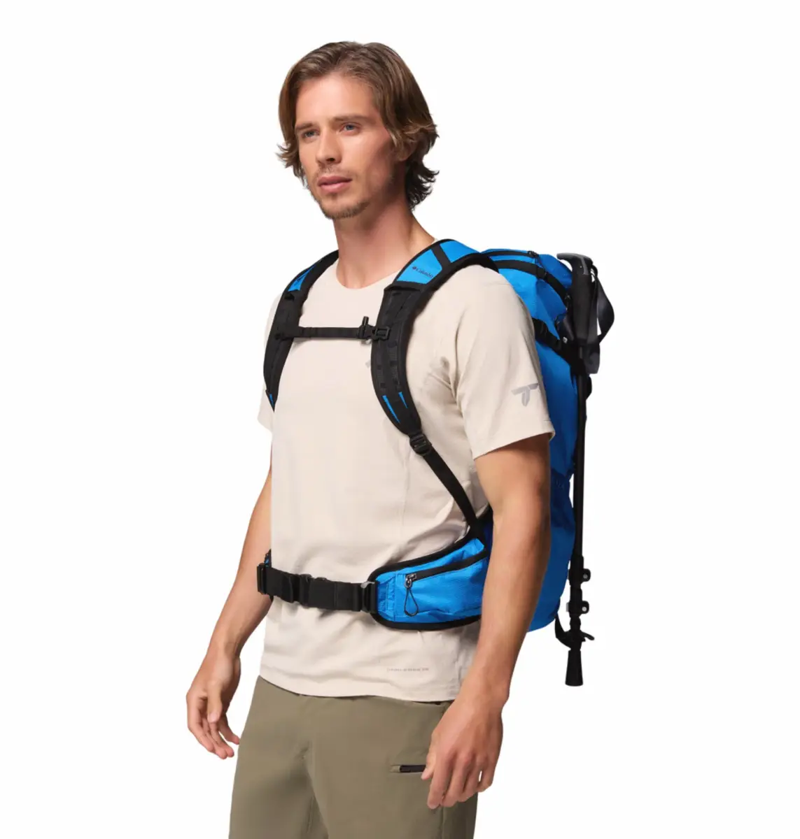 Columbia Unisex Blue Omni-Shield Triple Canyon 36L Backpack — image 1