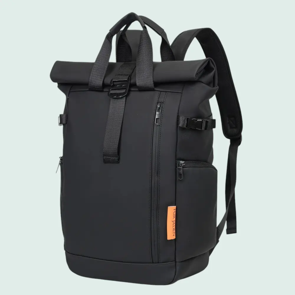 Fur jaden The Nomad 15.6"Inch Laptop Backpack- Black — image 1