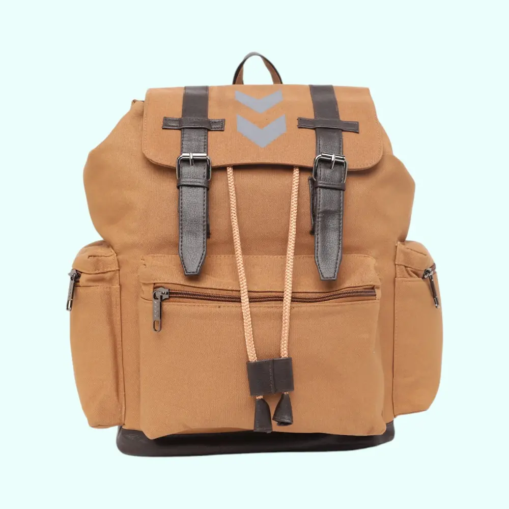 Hummel Canvas Backpack- 23L- Tan — image 1