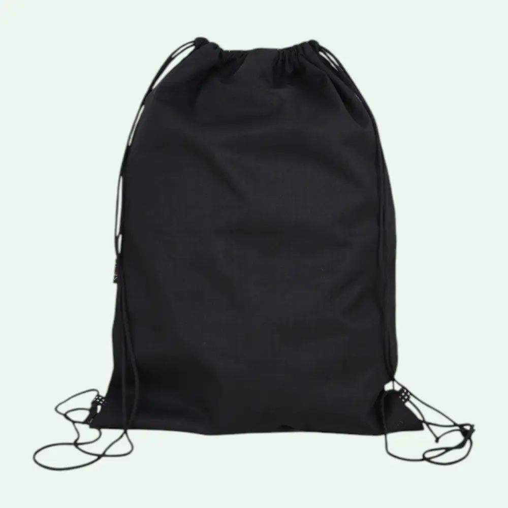 Stolt Fit Drawstring Backpack-Black — image 1