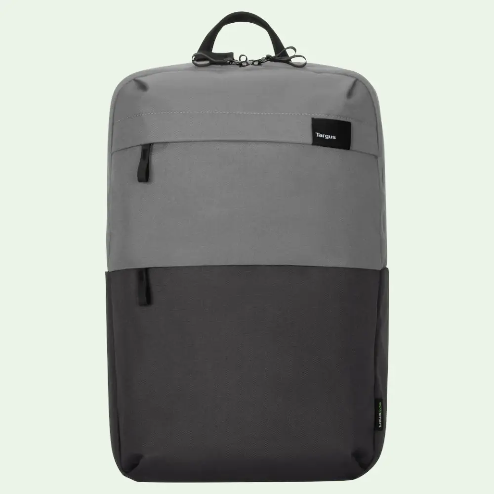 Targus Sagano EcoSmart Travel Backpack-22L-Grey with Black — image 1