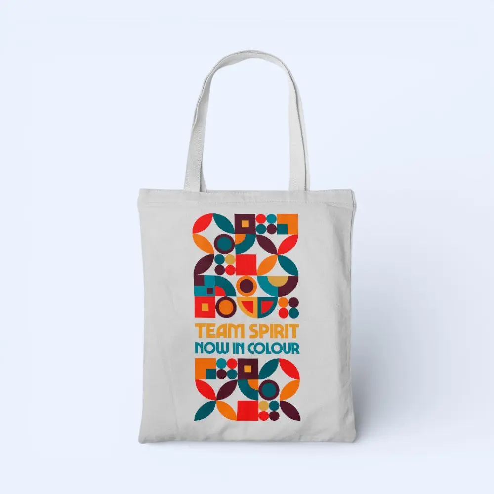 Holi Team Spirit Colour- Tote Bag- 14*16 inches- White — image 1