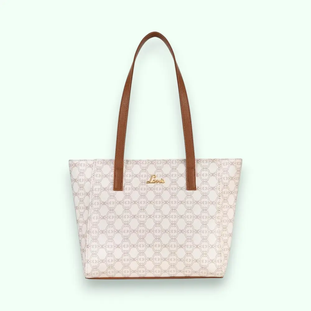 Lavie Mono Betula Large Tote Handbag- Off White — image 1