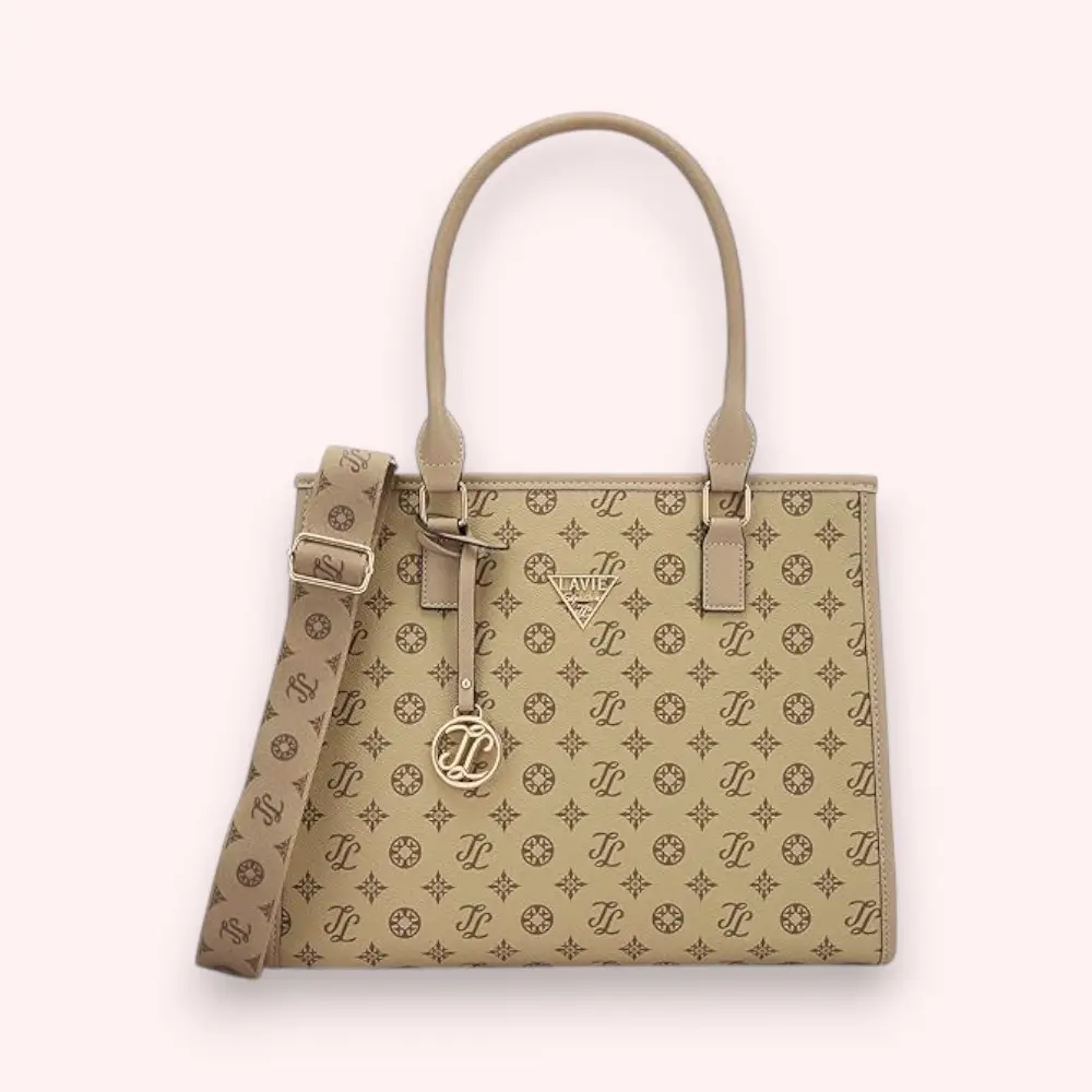Lavie Signature Women's Benton Tote Bag- Beige — image 1