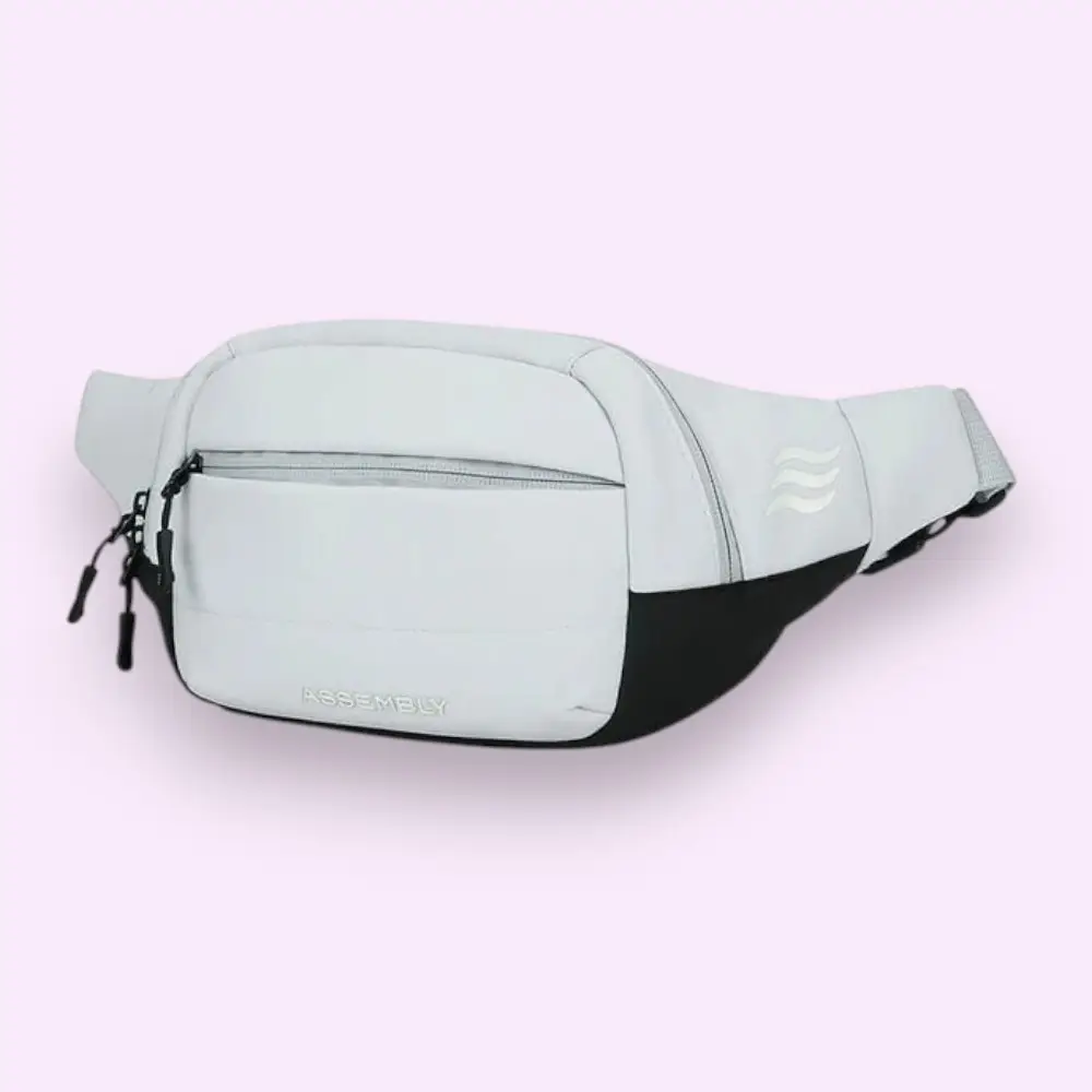 Assembly Float Fanny Pack Crossbody Bag-3L-White — image 1