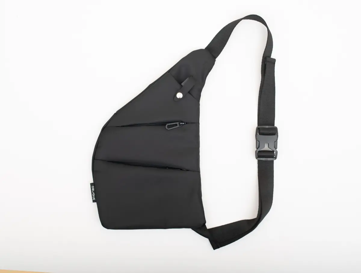 Columbus Sling Bag- Black — image 1
