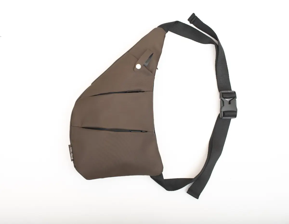 Columbus Sling Bag- Brown — image 1